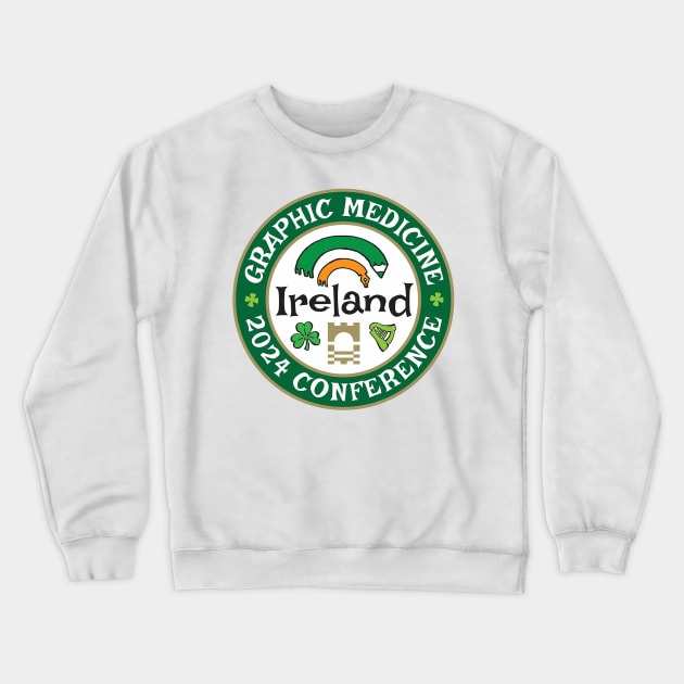 2024 Conference Gear Crewneck Sweatshirt by Graphic Medicine 2022